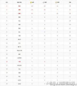 ​平昌冬奥会奖牌榜和犯规榜大盘点，各国运动员暗讽平昌冬奥会