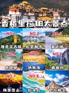 ​云南香格里拉必打卡的10大景点，旅游攻略建议保存！收藏！